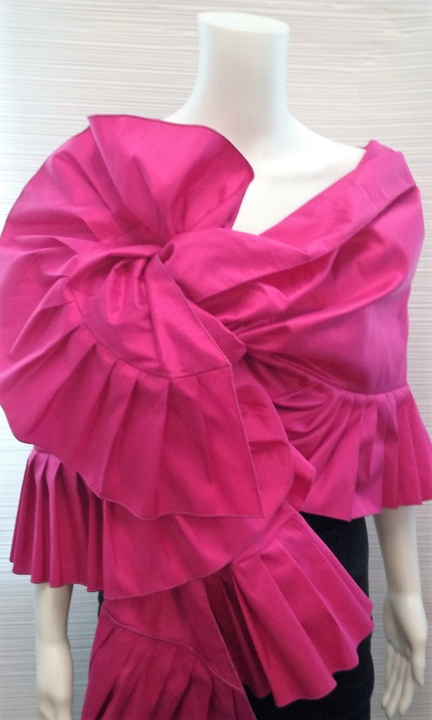 Silk Shantung Wrap
