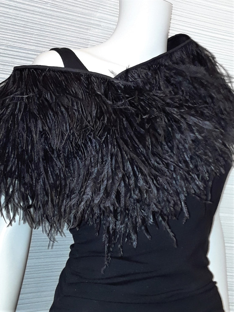 Ostrich Feather Wrap – MinaMann