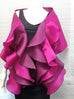 Satin Ruffle Wrap