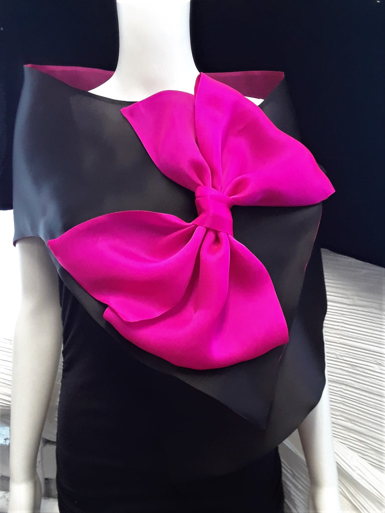 Evening Wrap with Bow