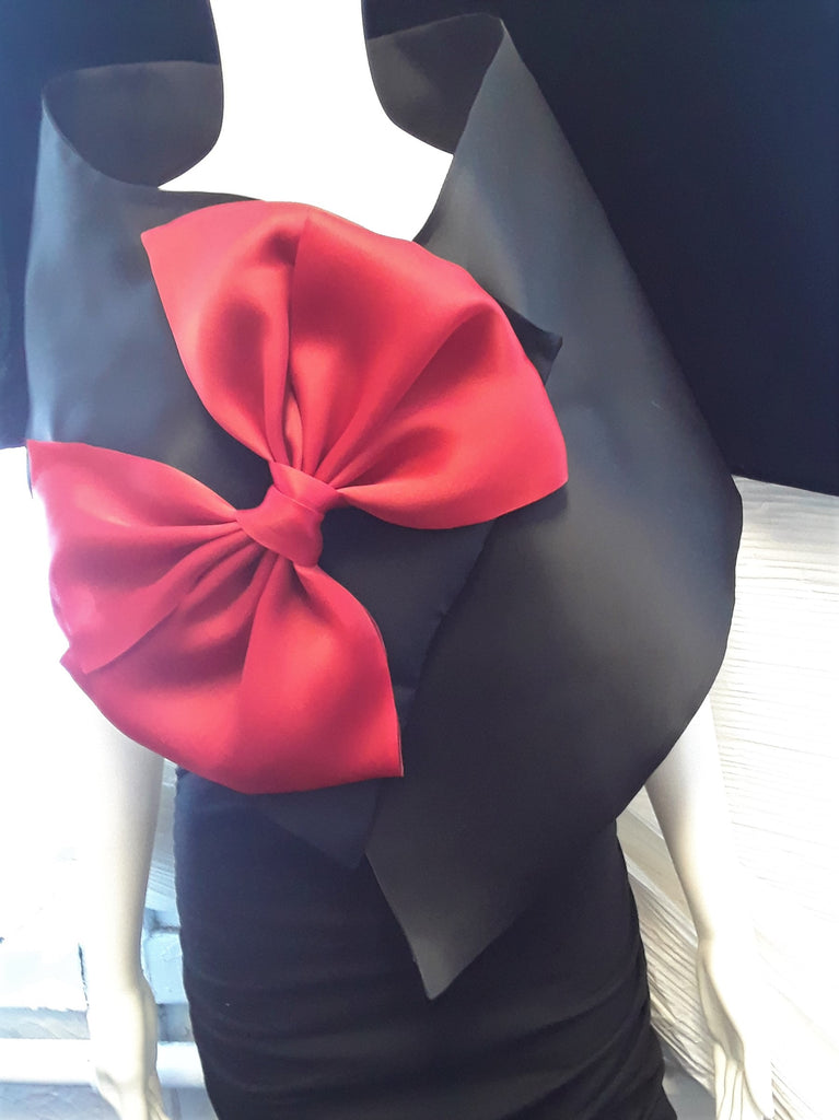 Evening Wrap with Bow
