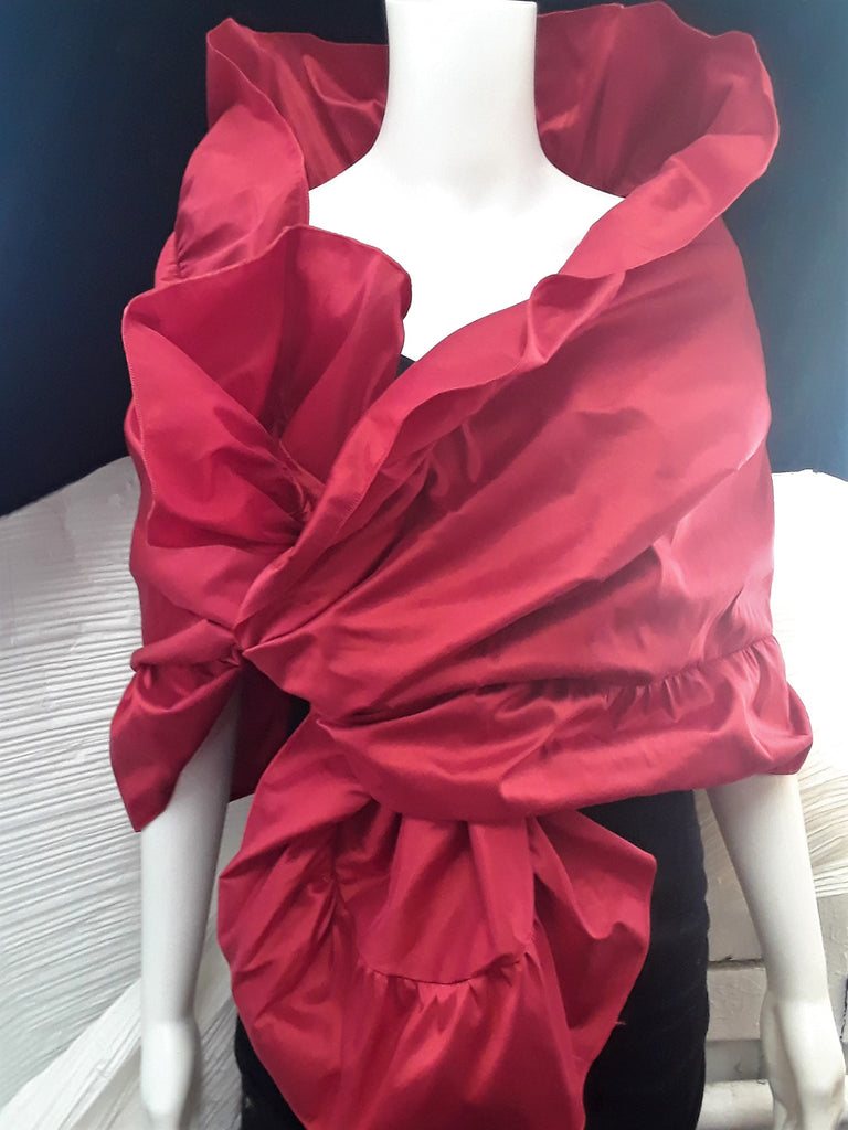 Silk Shantung Wrap