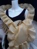 Long Evening Wrap with Ruffle