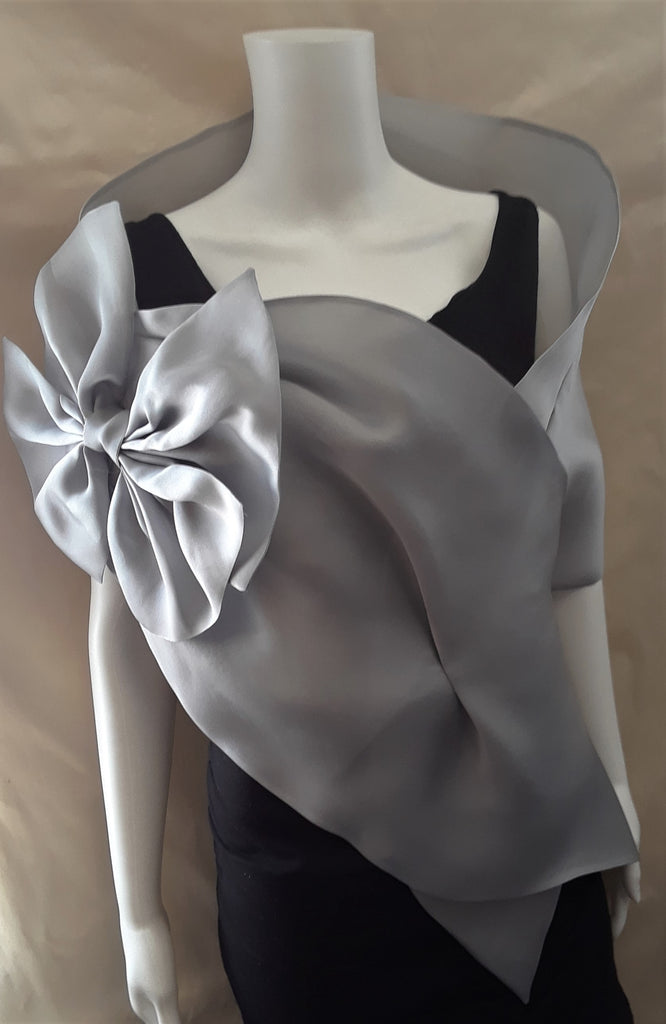 Evening Wrap with Shoulder Bow