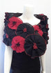 Pleated Flower Wrap