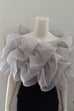 Multi Ruffle Wrap