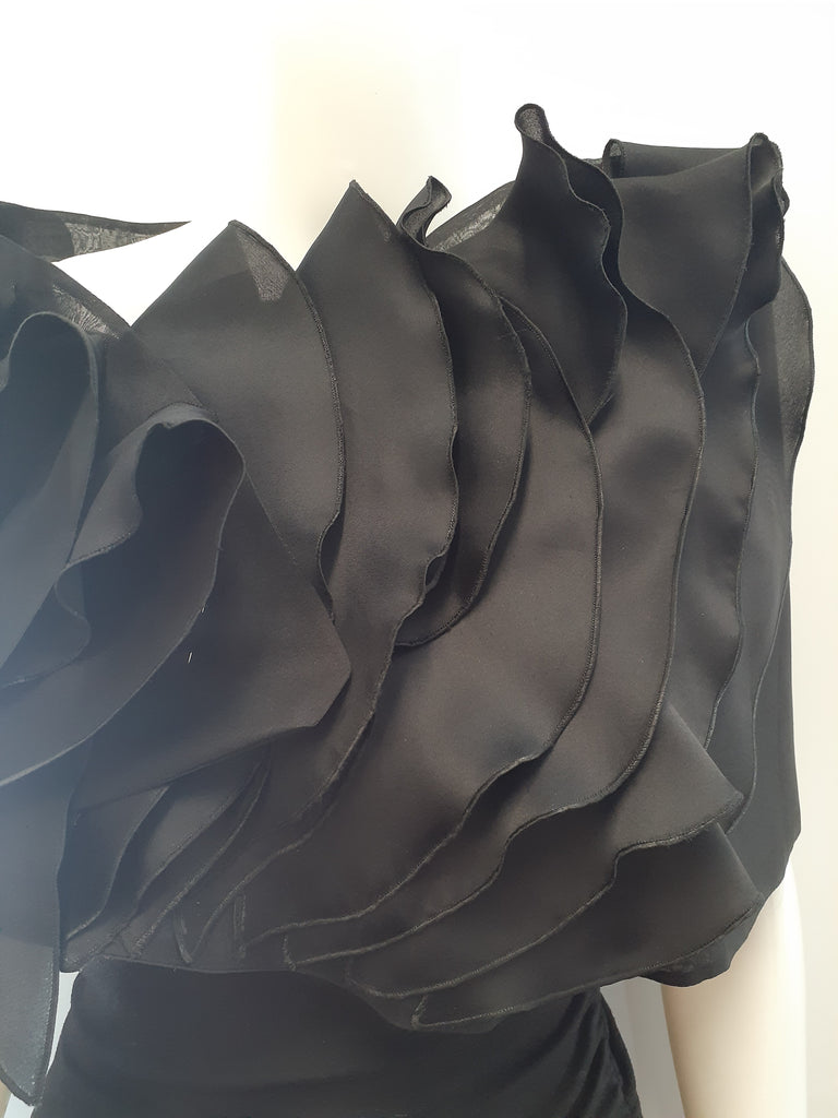 Wrap with Multi Ruffles