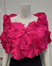 Fuchsia Wrap with Flowers