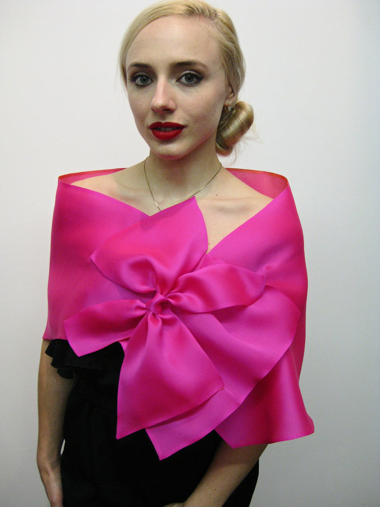 Evening Wrap with Bow