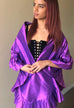Silk Shantung Wrap