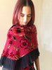 Burnout Velvet Wrap