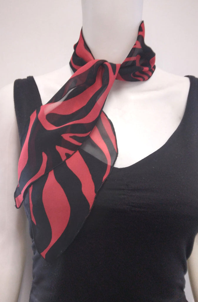 Zebra Striped Neckerchief