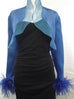 Bolero Jacket with Ostrich Feathers